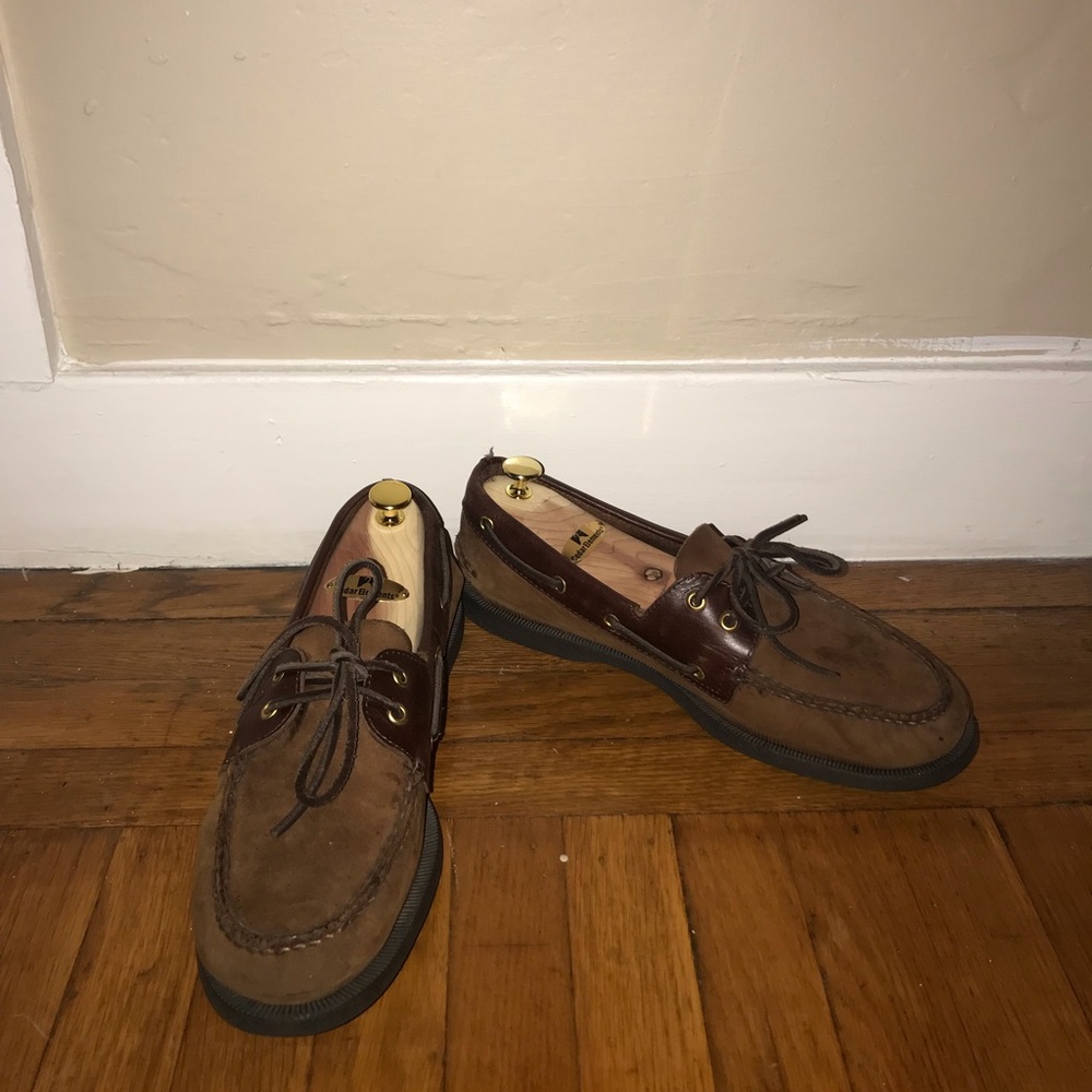 Brown Sperry Boat Shoes